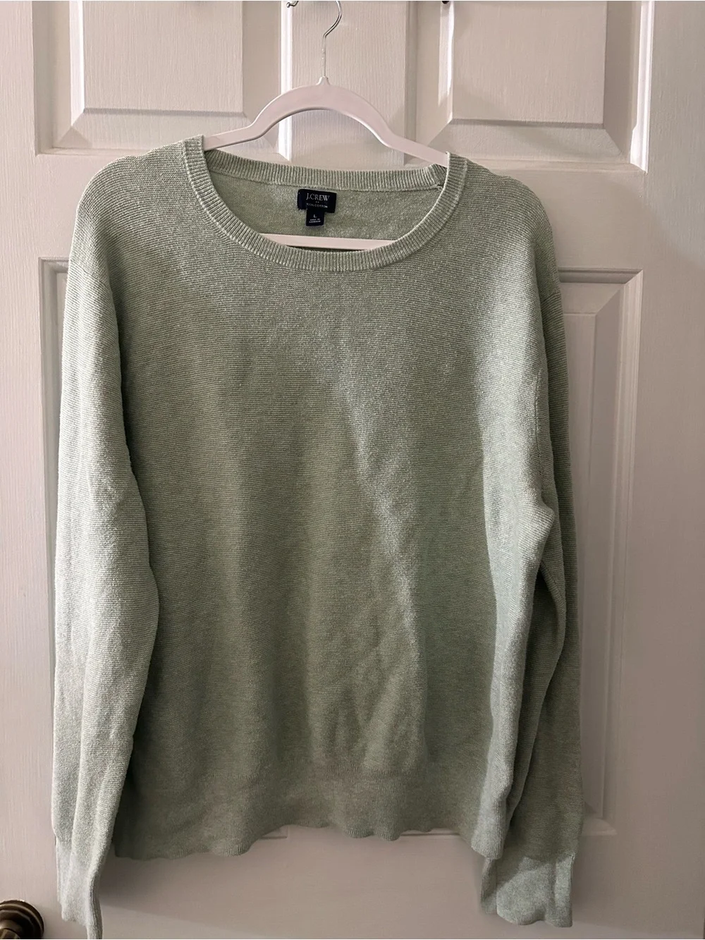 J. Crew Sage Green Women's Crewneck Sweater